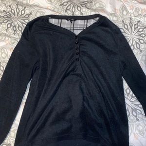 black velvet pajama top